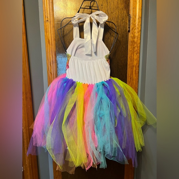 Unicorn LED Light-Up Dress Size 7/8 - Picture 3 of 8